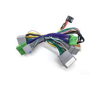 Kit Façade D'autoradio Faisceau Câbles Audio Voiture 16 Broches, Adaptateur Fil D'installation Stéréo CD/DVD pour Volvo pour S60 pour XC60 pour V60 08-13 Montage Cadre Radio