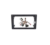Kit Façade D'autoradio pour A4 B6 B7 S4 8E/8H Et Seat Exeo 2000-2008 Kit D'adaptation Façade avec Boîtier CANbus Décodeur Panneau Montage Autoradio Android Montage Cadre Radio(Frame Cable Canbus)