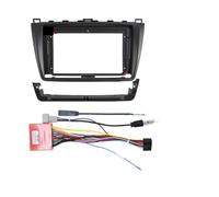 Kit Façade D'autoradio pour Mazda 6 2008-2013 Autoradio 9 Pouces Android Stéréo avec Écran Lecteur Multimédia Vidéo Navigation Câbles Faisceau Inclus Montage Cadre Radio(B)