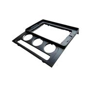 Kit Façade Support Console Centrale Stéréo Cadre D'autoradio pour VW pour Touran 2004 2005 2006 2007 2008 Cadre Panneau