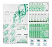 Kit facial CO₂ Elitzia - 6 ensembles/boîte pour machine faciale à oxygène CO₂, purification profonde de la peau et élimination des impuretés ETDMASK2 (Formule Purifiante)