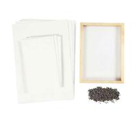 Generique Kit d'artisanat de démarrage pour la fabrication du papier – 1 paquet – Brown
