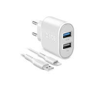 Kit Fast Charge incluant chargeur + câble Lightning MFI-