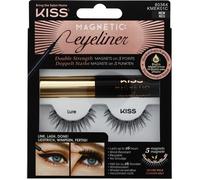 KISS Magnetic Eyeliner & Eyelash Kit faux cils magnétiques 01 Lure 1 paire