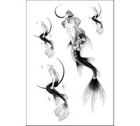 Kit Faux Tatouages Temporaires Ephémères Sexy Adultes Coquin HotWife Libertin Tattoo Homme Femme Tatoo Sexe Hot Charme et Séduction