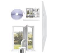 Kit Fenetre Pour Climatiseur Mobile,400cm,4 Fermetures Éclair Installation