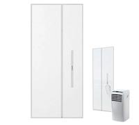 Kit Fenêtre pour Climatiseur Mobile | Kit de Ventilation AC pour Porte Coulissante | Support Réglable Joint d'Étanchéité pour Maison Cuisine Chambre Camping-Car Sol