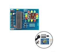 Kit Feu de Circulation DIY pour mcu 51 LED Tricolore Kit Feu | LEDs , jaune, vert, simulation réaliste, timing ajustable, pour idéal pour projets scolaires