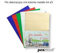 Kit feutre A4 : Couleurs métallisées pour créer des décorations et des projets de bricolage uniques - Parfait pour les âmes créatives