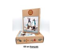 Kit feutrine la famille souris et Cie - Niveau intermédiaire(...) - Multicolore