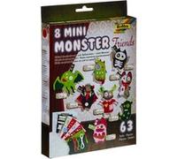 Folia Kit feutrine Mini Monster Friends 6 1223 051 – Set pour 8 monstres assortis