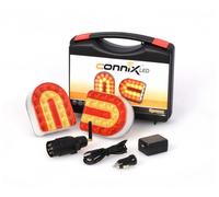 KIT FEUX AR LED MAGNETIQUES SANS FIL POUR REMORQUE