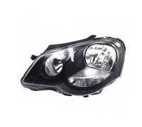 Kit Feux Brouillard Compatible Avec VW Pour Polo 9N3 2006 2007 2008 2009 2010 Phares Feux De Brouillard Feux De Jour Feux De Conduite Clignotant Lampe(Black,Left)