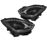 Kit Feux Phares Avant Suzuki Swift Vi 2017 À Tube Light Seq Noir