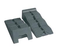 Kit Fiamma Level Up Cales d'acces set de 2 avec Level Bag gris standard Cales et niveaux pour camping car