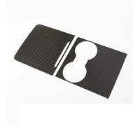 Kit fibre carbone intérieur Housse de console centrale pour Tesla Model 3 Y, garniture de panneau d'accoudoir de commande centrale, en fibre de carbone véritable, 2021-2023 Panneau contrôle carbone(Ma