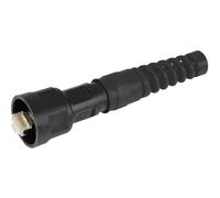 Kit fiche mâle STX V1 RJ45 CAT.6 Telegärtner 100007460 RJ45 mâle, droit Pôle: 8P8C noir 1 pc(s)