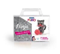 Kit figurine - Fimo - Chat - Multicolore - 8 ans et plus - Mixte