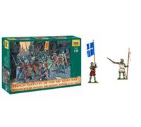 KIT FIGURINE MILITAIRE ZVEZDA INFANTERIE FRANÇAISE 100 ANS DE GUERRE ÉCHELLE ...