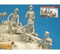 Kit Figurines Tank Crew Afrique Korps 1:35 Modèle MINIART Plastic