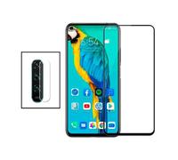 Kit Film Caméra Arrière + Film De Verre Trempé 5d Full Cover Pour Huawei Honor 20 Pro
