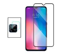 Kit Film Caméra Arrière + Film De Verre Trempé 5d Full Cover Pour Samsung Galaxy A12
