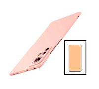 Kit Film Verre Trempé Curved + Coque SlimShield pour Xiaomi 12 Pro - Rose