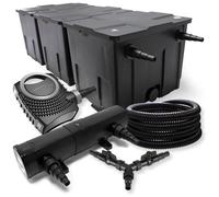 Kit filtration bassin SUNSUN - 90000l - Stérilisateur NEO10000 80W - Pompe 25m Tuyau