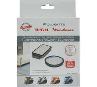KIT FILTRATION CASSETTE FLTRE + MOUSSE POUR ASPIRATEUR ROWENTA