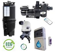 Kit filtration écologique LUXE : 22 m3/h