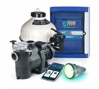 Kit filtration Fuildra 10 m3/h + coffret connecté TILD