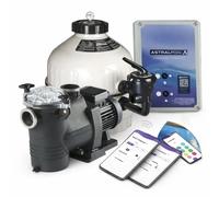 Kit filtration piscine Fuildra 14 m3/h - Coffret connecté