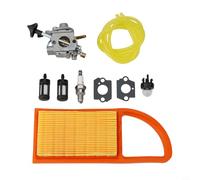 Kit filtre à air carburateur et ampoule d'amorçage pour sac à dos BR500 BR550 BR600 pour souffleur de feuilles, remplacement pour Zama C1Q-S183 S184 S185 S99 S100 S101, avec