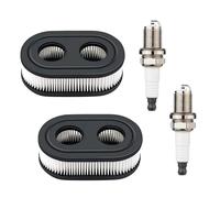 Kit Filtre À Air Et Bougie - Compatible Avec Briggs Stratton 500EX/550E/625EX, Compatible Avec Toro TB110 TB115 TB200 - Moteurs De Tondeuses À Gazon De 22", Numéros De Pièces 798452 & 593260 Inclus