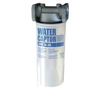 Kit filtre à carburant/séparateur d'eau PIUSI pour réservoir Support de tête complet + 2x cartouches, Débit 70 l/min, Filtration 30 microns | Water Captor F00611A0A