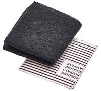 Kit filtre à graisse et à odeur universel pour la friteuse en profondeur, 5525102200, Blanc