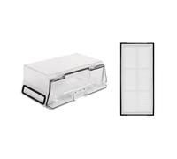 Kit Filtre/bac À Poussière, Compatible Avec Roborock,T7S T7SPlus S7 S70 S75, Boîte À Poussière, Pièces For Aspirateur Robot Avec Partie Filtrante(2pc set)
