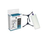Kit Filtre haute performance et 2 brosses latérales Aspirateur robot ZR130002 ROWENTA