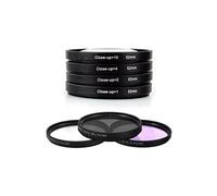 Kit Filtres 52mm UV CPL FLD + Close up +1 +2 +4 +10 pour DSLR D3200 D3100 D3300 D3000 D5000 D5200 D5300 D5100 Coolpix P7000 P7700 P7100 P7800