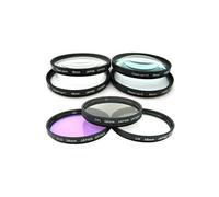 Kit Filtres 58mm UV CPL FLD + Close Up +1 +2 +4 +10 pour DSLR EOS REBEL T3i T2i T4i T5i 550D 600D 700D 650D OBJECTIF 18-55 70-300