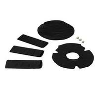 3x Filtre à charbon (4pcs) longue durée d'origine Whirlpool AMC982