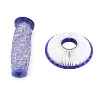 Kit Filtres HEPA Compatible Post Filter et Pre Filter pour Aspirateurs DC41 DC65 DC66 Animal - Lavable et Réutilisable, Réduction d'Odeur, Entretien Facile