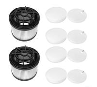 Kit Filtres pour Hoover HF1 pour PLUS : 4 Pré-moteur + 2 Échappement