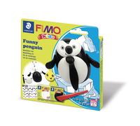 FIMO Kit de modelage kids 'Funny penguin', blister Multicolore G