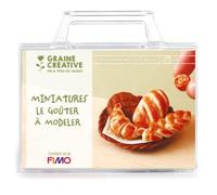 Kit FIMO miniatures - le goûter miniature à modeler