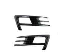 Kit Finitions Pare-chocs Avant Voiture Grilde Phare Antibrouillard Accessoires Pour Golf MK7 2013 2014 2015-2017 Calandres de voiture(Fibre)
