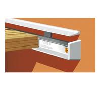 Prunier Cognac Kit fixation tablette Fixtab 960 largeur max 600 mm Blanc la paire