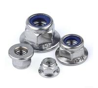 Kit Fixation Anti-Desserrage pour m3 M5 pour m6 M8 pour m10 Kit | Acier pour a2, insert nylon, anti-vibration, boîte organisée, usage intérieur extérieur