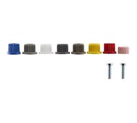 Kit Fixation Croisillon sur Tête de Robinet 8 Inserts + 2 Vis NOYON & THIEBAULT