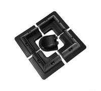 Kit Fixation Panneau 5PCS Perçage UV Kit Fixation Panneau 5PCS(Black) | perçage, protection UV, plastique ABS haute résistance, installation rapide, idéal toit camping-car